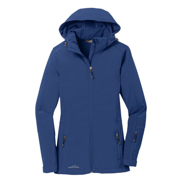 Ladies Hooded Soft Shell Parka Thumbnail