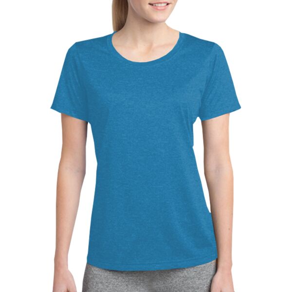 Ladies Heather Contender Scoop Neck Tee Thumbnail